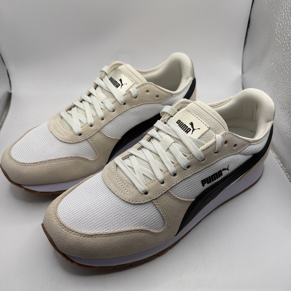 Puma Women's  Running Walking Athletic Shoes Lace Up Cream Size 10
